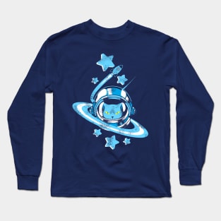 Space Cat Long Sleeve T-Shirt